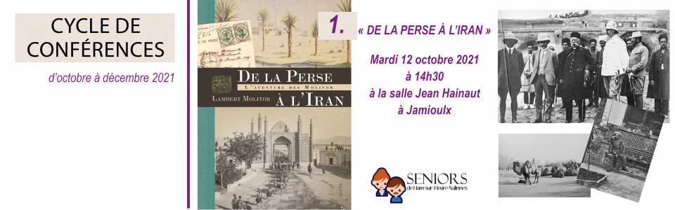 Commune de Ham-sur-Heure-Nalinnes | Cycle de conférences : « DE LA PERSE À L’IRAN »