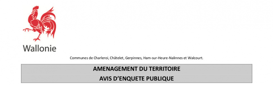 Commune de Ham-sur-Heure-Nalinnes | Enquête publique - Projet de tracé de la E420-N5